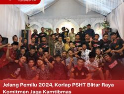 Jelang Pemilu 2024, Korlap PSHT Blitar Raya Komitmen Jaga Kamtibmas