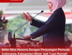 Miliki Nilai Historis Dengan Perjuangan Pemuda Indonesia, Kabupaten Blitar Jadi Tuan Rumah Peringatan Sumpah Pemuda Ke 95