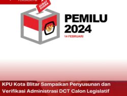 Penyusunan DCT KPU Kota Blitar sudah 90 persen, ada Beberapa Perubahan