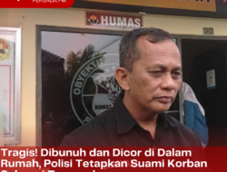 Tragis! Dibunuh dan Dicor di Dalam Rumah, Polisi Tetapkan Suami Korban Sebagai Tersangka