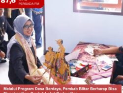 Melalui Program Desa Berdaya, Pemkab Blitar Berharap Bisa Menghasilkan Produk Lokal Berkualitas