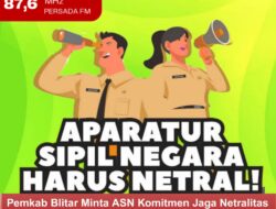 Pemkab Blitar Minta ASN Komitmen Jaga Netralitas dalam Menghadapi Pemilu 2024