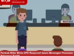 Pemkab Blitar Minta OPD Responsif dalam Menangani Persoalan Pelayanan Publik