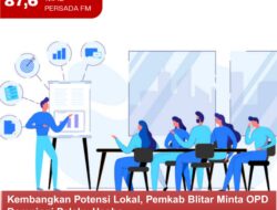 Kembangkan Potensi Lokal, Pemkab Blitar Minta OPD Dampingi Pelaku Usaha
