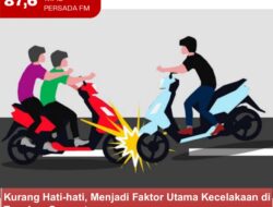 Kurang Hati-hati, Menjadi Faktor Utama Kecelakaan di Togokan Srengat