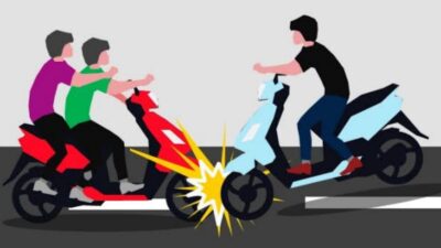 Kurang Hati-hati, Menjadi Faktor Utama Kecelakaan di Togokan Srengat