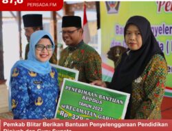 Pemkab Blitar Berikan Bantuan Penyelenggaraan Pendidikan Diniyah dan Guru Swasta