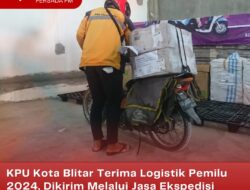 KPU Kota Blitar Terima Logistik Pemilu 2024, Dikirim Melalui Jasa Ekspedisi Kantor Pos