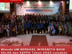 Wisuda UM BERDASI, WIRANITA NAIK KELAS dan KEPPO Tahun 2023 Luluskan 105 Peserta dari Kabupaten Blitar