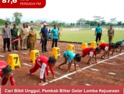 Cari Bibit Unggul, Pemkab Blitar Gelar Lomba Kejuaraan Atletik Bupati Cup Tingkat SD/MI