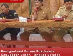 Reorganisasi Forum Pokdarwis Kabupaten Blitar, Tongkat Estafet Kepemimpinan Dilanjutkan Eko Suparno