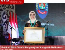 Pemkab Blitar Terima Penghargaan Anugerah Meritokrasi KASN 2023
