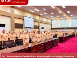 HUT Dharma Wanita, Pemkab Blitar Mendorong Peran Strategis Perempuan dalam Pembangunan Berkelanjutan