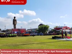Antisipasi Cuaca Ekstrem, Pemkab Blitar Gelar Apel Kesiapsiagaan Penanggulangan Bencana Hidrometeorologi