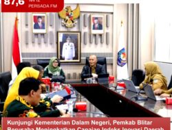 Kunjungi Kementerian Dalam Negeri, Pemkab Blitar Berusaha Meningkatkan Capaian Indeks Inovasi Daerah