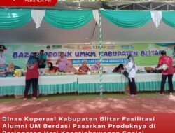 Dinas Koperasi Kabupaten Blitar Fasilitasi Alumni UM Berdasi Pasarkan Produknya di Peringatan Hari Kesetiakawanan Sosial Nasional dan Hari Disabilitas Internasional
