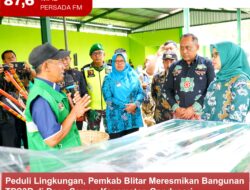 Peduli Lingkungan, Pemkab Blitar Meresmikan Bangunan TPS3R di Desa Semen Kecamatan Gandusari