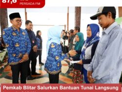 Pemkab Blitar Salurkan Bantuan Tunai Langsung kepada 210 Warga