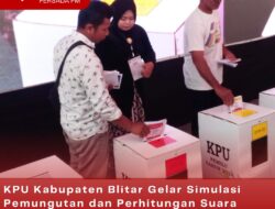 KPU Kabupaten Blitar Gelar Simulasi Pemungutan dan Perhitungan Suara Pemilu 2024