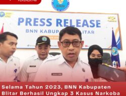 Selama Tahun 2023, BNN Kabupaten Blitar Berhasil Ungkap 3 Kasus Narkoba dan Rehabilitasi 38 Pengguna