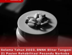 Selama Tahun 2023, BNNK Blitar Tangani 21 Pasien Rehabilitasi Pecandu Narkoba