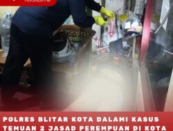 Polres Blitar Kota Dalami Kasus Temuan 2 Jasad Perempuan di Kota Blitar
