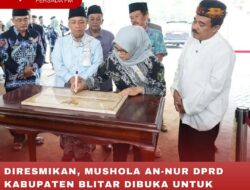 DIRESMIKAN, MUSHOLA AN-NUR DPRD KABUPATEN BLITAR DIBUKA UNTUK UMUM