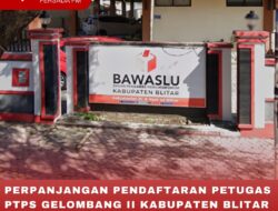 PERPANJANGAN PENDAFTARAN PETUGAS PTPS GELOMBANG II KABUPATEN BLITAR DITUTUP, PENDAFTAR CAPAI 3.792