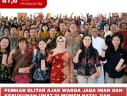Pemkab Blitar Ajak Warga Jaga Iman dan Kerukunan Umat di Momen Natal dan Tahun Baru