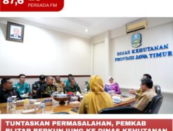 Tuntaskan Permasalahan, Pemkab Blitar Berkunjung ke Dinas Kehutanan Provinsi Jawa Timur