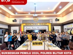 Sukseskan Pemilu 2024, Polres Blitar Kota Ajak Anggota PSHT Jaga Kamtibmas