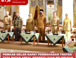 Pemkab Gelar Rapat Pembahasan Trayek Tata Batas Areal Persetujuan Pelepasan Kawasan Hutan di Kabupaten Blitar
