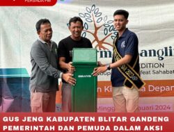 GUS JENG KABUPATEN BLITAR GANDENG PEMERINTAH DAN PEMUDA DALAM AKSI PENANAMAN POHON MANGROVE