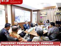 Percepat Pembangunan, Pemkab Blitar Berkunjung ke Kementerian PUPR