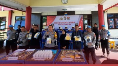 POLRES BLITAR KOTA BERHASIL UNGKAP 11 KASUS PEREDARAN NARKOBA SELAMA JANUARI 2024