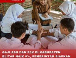 GAJI ASN DAN P3K DI KABUPATEN BLITAR NAIK 8%, PEMERINTAH SIAPKAN DANA 116 MILIAR RUPIAH