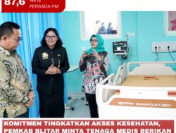 Komitmen Tingkatkan Akses Kesehatan, Pemkab Blitar Minta Tenaga Medis Berikan Pelayanan Profesional dan Berkualitas