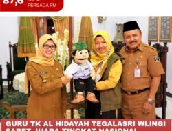 Guru TK Al Hidayah Tegalasri Wlingi Sabet Juara Tingkat Nasional Lomba Bercerita