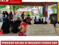 Presiden Kelima RI Megawati Ziarah dan Tabur Bunga di Makam Bung Karno