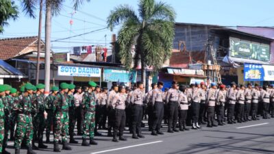 Polres Blitar Kota Intensifkan Patroli Siang dan Malam Jelang dan Pasca Pencoblosan Pemilu 2024