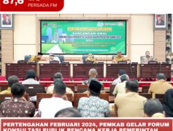 Pertengahan Februari 2024, Pemkab Gelar Forum Konsultasi Publik Rencana Kerja Pemerintah Daerah (RKPD) Kabupaten Blitar Tahun 2025