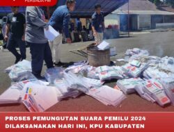 PROSES PEMUNGUTAN SUARA PEMILU 2024 DILAKSANAKAN HARI INI, KPU KABUPATEN BLITAR SUDAH MUSNAHKAN SURAT SUARA RUSAK