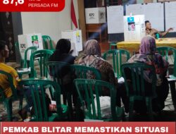 Pemkab Blitar Memastikan Situasi Pasca Pencoblosan Berjalan Aman