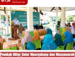 Pemkab Blitar Gelar Musrenbang dan Musyawarah Pena Intan di Kecamatan Sutojayan