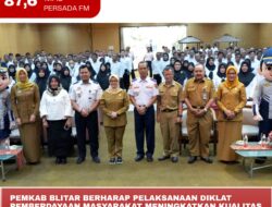 Pemkab Blitar Berharap Pelaksanaan Diklat Pemberdayaan Masyarakat Meningkatkan Kualitas Transportasi di Wilayah