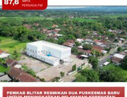 Pemkab Blitar Resmikan Dua Puskesmas Baru untuk Meningkatkan Pelayanan Kesehatan