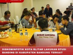 DISKOMINFOTIK KOTA BLITAR LAKUKAN STUDI BANDING DI KABUPATEN BANDUNG TERKAIT SISTEM DIGITAL HINGGA KETERBUKAAN INFORMASI