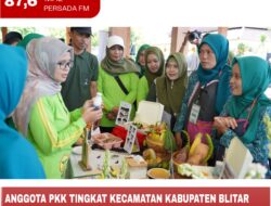 Anggota PKK Tingkat Kecamatan Kabupaten Blitar Pamerkan Kreasi Makanan dalam Acara B2SA