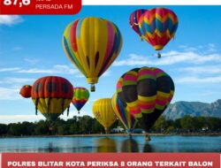 Polres Blitar Kota Periksa 8 Orang Terkait Balon Udara yang Menimpa Rumah Warga Srengat