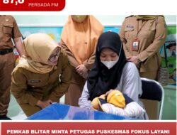 Pemkab Blitar Minta Petugas Puskesmas Fokus Layani Masyarakat yang Terkena Penyakit Usai Lebaran
